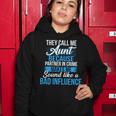Aunt Partner In Crime Bad Influence Women Hoodie Unique Gifts