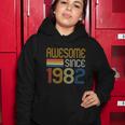 Awesome Since 1982 40Th Birthday V2 Women Hoodie Unique Gifts