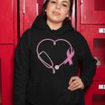 Breast Cancer Awareness Doctor Nurse Stethoscope Women Hoodie Unique Gifts