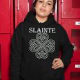 Celtic Slainte - Cheers Good Health From Ireland Women Hoodie Unique Gifts