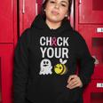 Check Your Boo Bees Breast Cancer Squad Breast Cancer Awareness Women Hoodie Unique Gifts