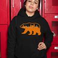 Chicago Skyline City Bear Women Hoodie Unique Gifts