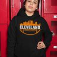 Cleveland Football Skyline City Logo Women Hoodie Unique Gifts