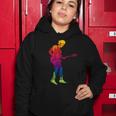 Cool Colorful Music Guitar Guy Women Hoodie Unique Gifts