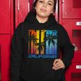 Cool Retro Palm Springs California Women Hoodie Personalized Gifts