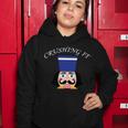 Crushing It Nutcracker Christmas Women Hoodie Unique Gifts