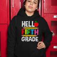 Cute Hello Fifth Grade Outfit Happy Last Day Of School Funny Gift Women Hoodie Unique Gifts