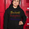 Cute Quote Cheer Backspots The Quarterback Of Cheerleading Gift Women Hoodie Unique Gifts