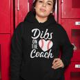 Dibs On The Coach Funny Baseball Heart Cute Mothers Day Tshirt Women Hoodie Unique Gifts