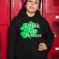 Drink Up Bitches St Patricks Day Clover Women Hoodie Unique Gifts