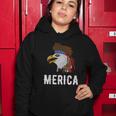 Eagle Mullet 4Th Of July Usa Patriot Merica Cool Gift Women Hoodie Unique Gifts