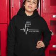 Ecg Keep Calm And Hilarious Heart Rate Women Hoodie Unique Gifts