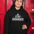 Electrician Gifts For Men Funny Electrical Stay Grounded Women Hoodie Unique Gifts