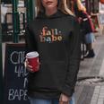 Fall Babe Colorful Sparkling Official Design Women Hoodie Graphic Print Hooded Sweatshirt Personalized Gifts