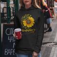 Firefighter Sunflower Love My Life As A Firefighters Wife Women Hoodie Funny Gifts