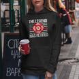 Firefighter The Legend Has Retired Firefighter Retirement Party Women Hoodie Funny Gifts