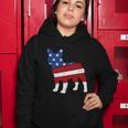 French Bulldog 4Th Of July Cute Frenchie American Flag Dog Women Hoodie Unique Gifts