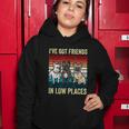 French Bulldog Dog Ive Got Friends In Low Places Funny Dog Women Hoodie Unique Gifts
