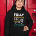 Fully Vaccinated By The Blood Of Jesus Lion God Christian Tshirt V2 Women Hoodie Unique Gifts