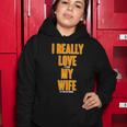 Funny Fishing I Really Love My Wife Tshirt Women Hoodie Unique Gifts