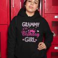 Funny Grammy Of The Birthday Girl Cute Pink Women Hoodie Unique Gifts