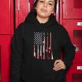 Funny Gun 4Th Of July American Usa Pride Flag Women Hoodie Unique Gifts