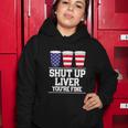 Funny July 4Th Beer Cups American Flag Women Hoodie Unique Gifts