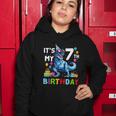 Funny Kids Its My 7Th Birthday Gift Happy 7 Year Trex Gift Women Hoodie Unique Gifts