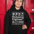 Funny Mechanical Engineer Label Women Hoodie Unique Gifts