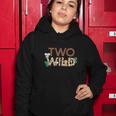 Funny Wild Two Animal Safari 2Nd Birthday V2 Women Hoodie Unique Gifts