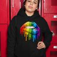 Gay Pride Lips V2 Women Hoodie Unique Gifts