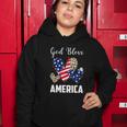 God Bless America Leopard Christian 4Th Of July Women Hoodie Unique Gifts