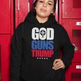 God Guns & Donald Trump V2 Women Hoodie Unique Gifts