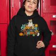Groovy Spooky Mama Ghost Boo Halloween Costume Retro Hippie Women Hoodie Personalized Gifts
