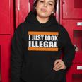 I Just Look Illegal Box Tshirt Women Hoodie Unique Gifts