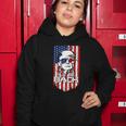 Ill Be Back Trump 2024 4Th Of July American Flag Patriotic Women Hoodie Unique Gifts