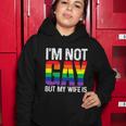 Im Not Gay But My Boyfriend Is Funny Gay Couple Gay Pride Women Hoodie Unique Gifts