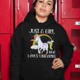 Just A Girl Who Loves Unicornsjust A Girl Who Loves Unicorns Women Hoodie Personalized Gifts