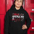 Kids All American Girl For Independence Day | Girls Patriotic Women Hoodie Unique Gifts