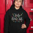 Lets Get Lit Funny Gift Funny Xmas Holidays Christmas Gift Women Hoodie Unique Gifts
