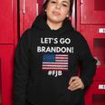 Lets Go Brandon Fjb American Flag Women Hoodie Unique Gifts
