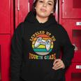 Leveled Up To 4Th Grade First Day Of School Back To School Women Hoodie Unique Gifts