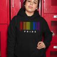 Lgbt Gay Barcode Support Lgbtq Ally Rainbow Pride Gay Flag Women Hoodie Unique Gifts