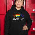 Love Is Love Gay Pride Women Hoodie Unique Gifts