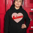 Love Science Retro Heart Women Hoodie Unique Gifts