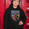 Merica 4Th Of July American Flag Bald Eagle Mullet 4Th July Gift Women Hoodie Unique Gifts