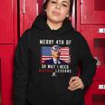 Merry 4Th Of July Biden Bike Bicycle Falls Off Funny V3 Women Hoodie Unique Gifts