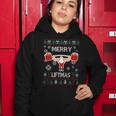 Merry Liftmas Ugly Christmas Women Hoodie Unique Gifts