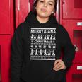 Merryjuana Weed Ugly Christmas Sweater Women Hoodie Unique Gifts