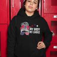 My Body My Choice Messy Bun Great Gift V2 Women Hoodie Unique Gifts